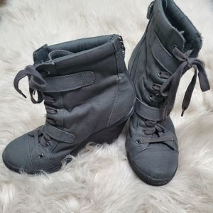 Simply Very Wang combat bootie heels